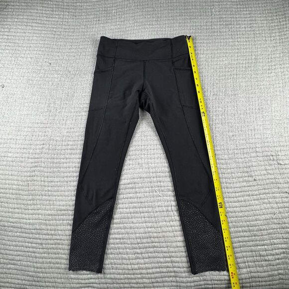 Lululemon Wunder Train High Rise Tight Womens 6 Black 25" Yoga Pockets - Picture 2 of 8